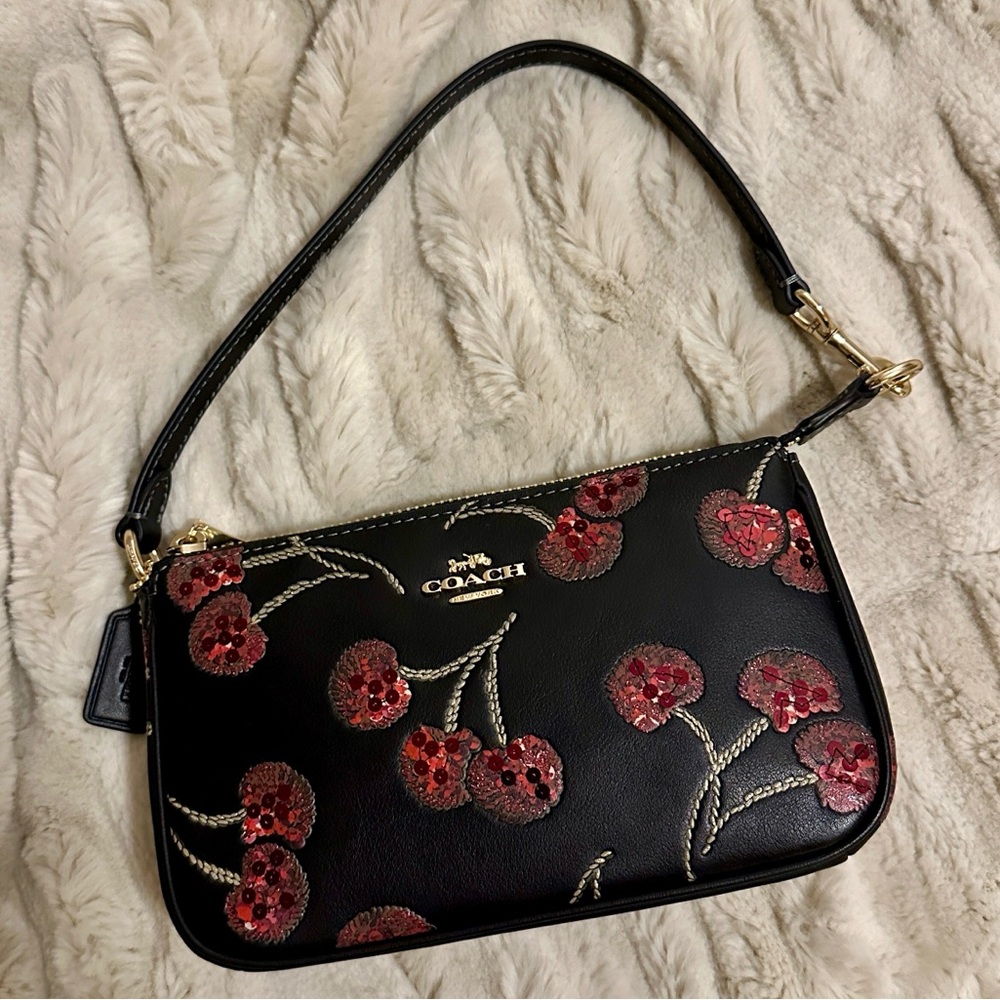NWT | COACH Nolita 19 With Cherry Print - Picture 7 of 12